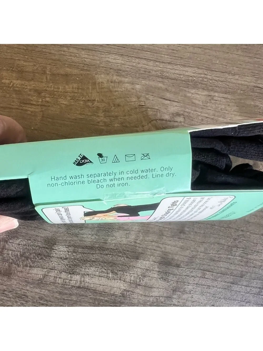 Love Your Assets by SPANX Ankle Length Shaping Black Tights Size 3 #H243023